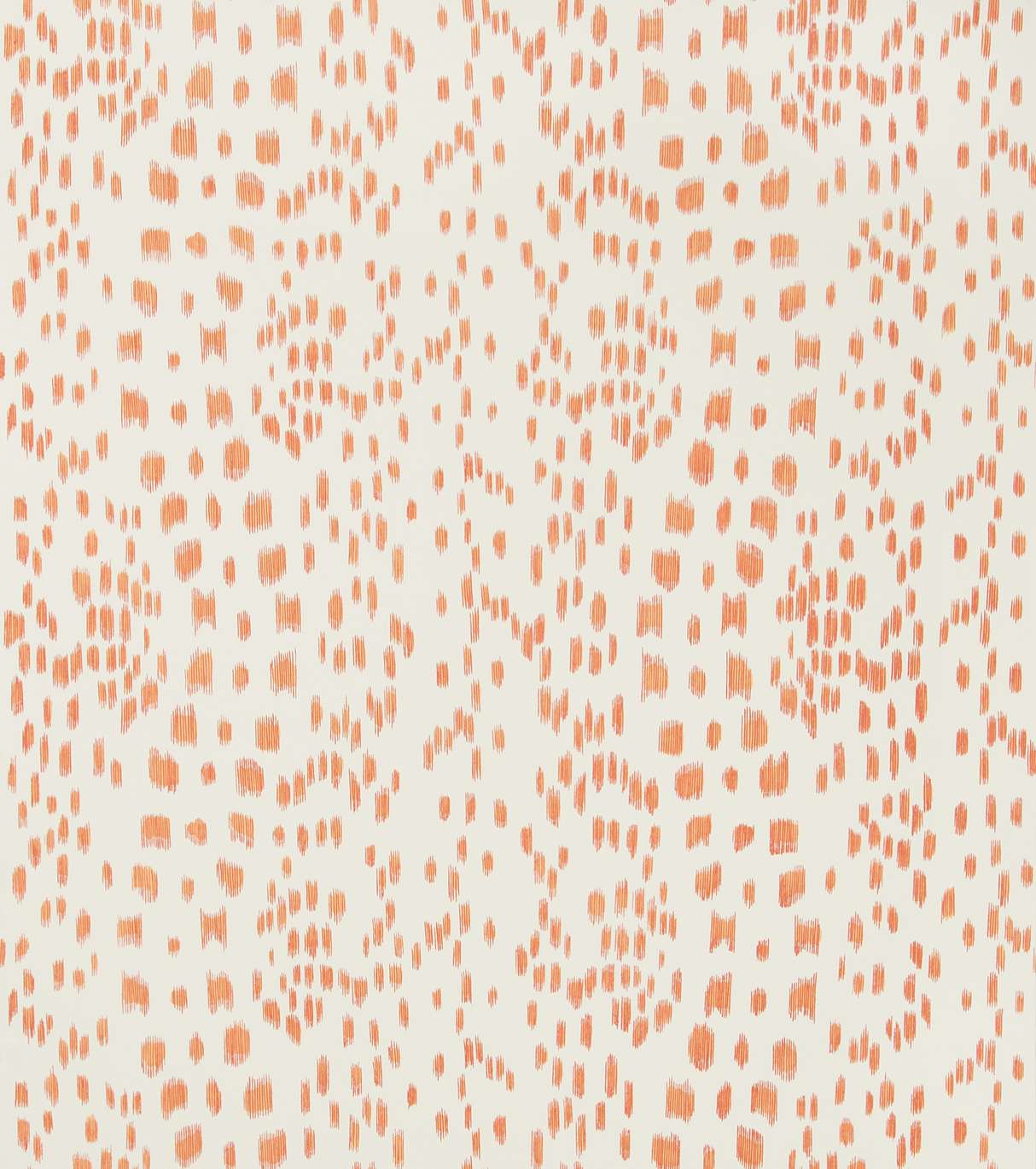 Brunschwig & Fils LES TOUCHES TANGERINE Wallpaper