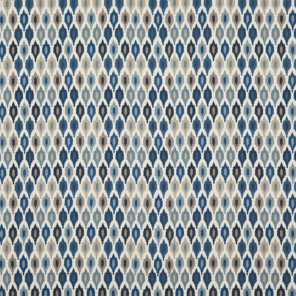 Baker Lifestyle MAZARA INDIGO Drapery Fabric