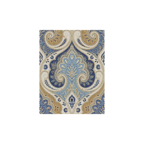 Baker Lifestyle LATIKA INDIGO/CASHEW Fabric