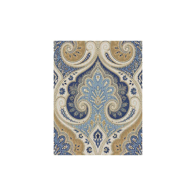 Baker Lifestyle LATIKA INDIGO/CASHEW Fabric