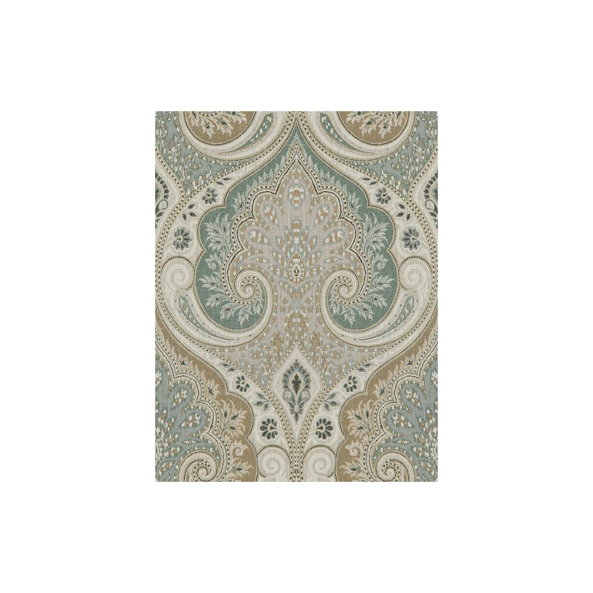 Baker Lifestyle LATIKA AQUA/TAUPE Fabric