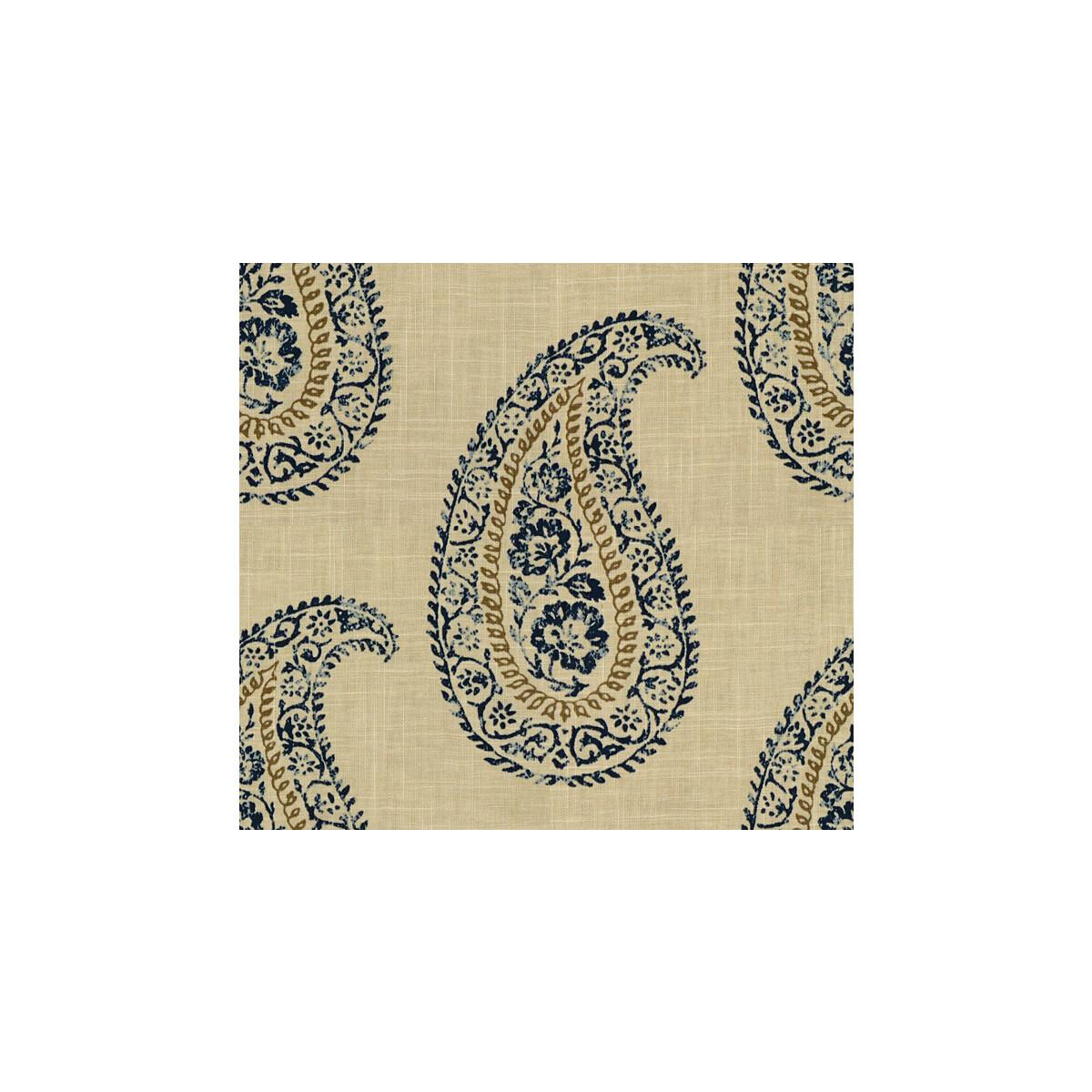 Baker Lifestyle MADIRA INDIGO/TAUPE Fabric