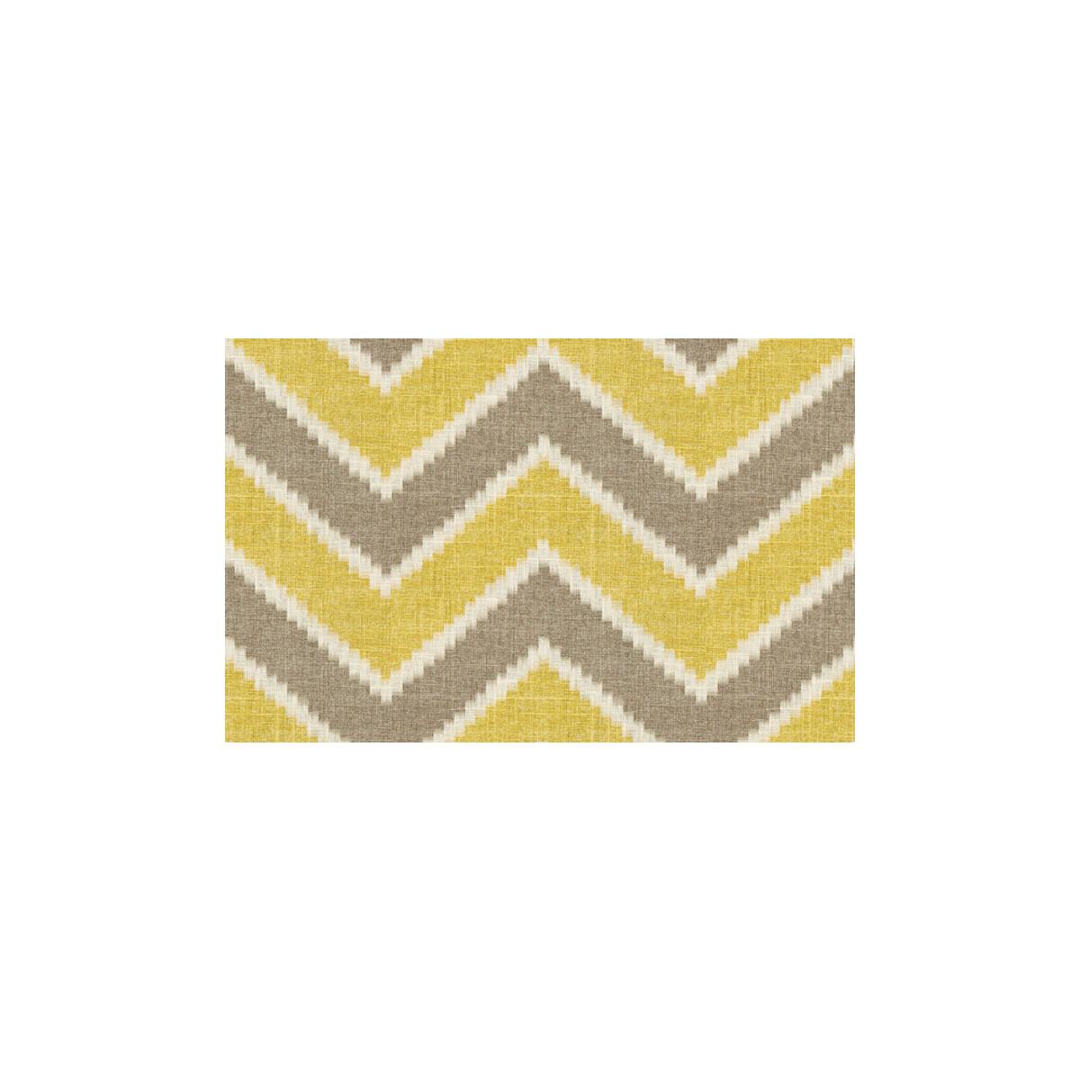 Baker Lifestyle AMANI TAUPE/YELLOW Fabric