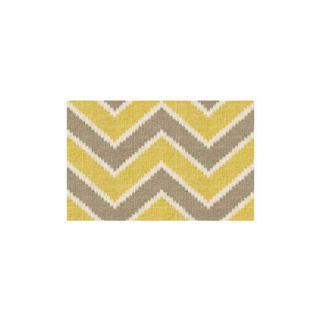Baker Lifestyle AMANI TAUPE/YELLOW Fabric