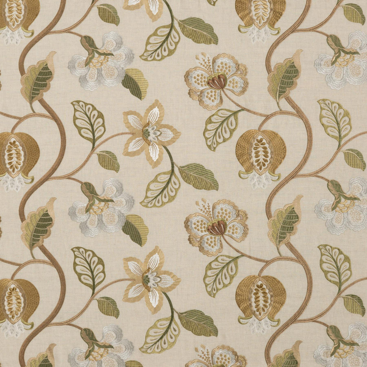 G P & J Baker ELVASTON WILLOW Drapery Fabric