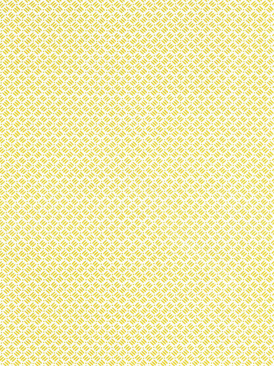 Scalamandre Dash & Dot Print Pollen Fabric