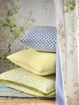 Scalamandre Dash & Dot Print Pollen Fabric