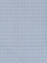 Scalamandre Dash & Dot Print Marine Fabric