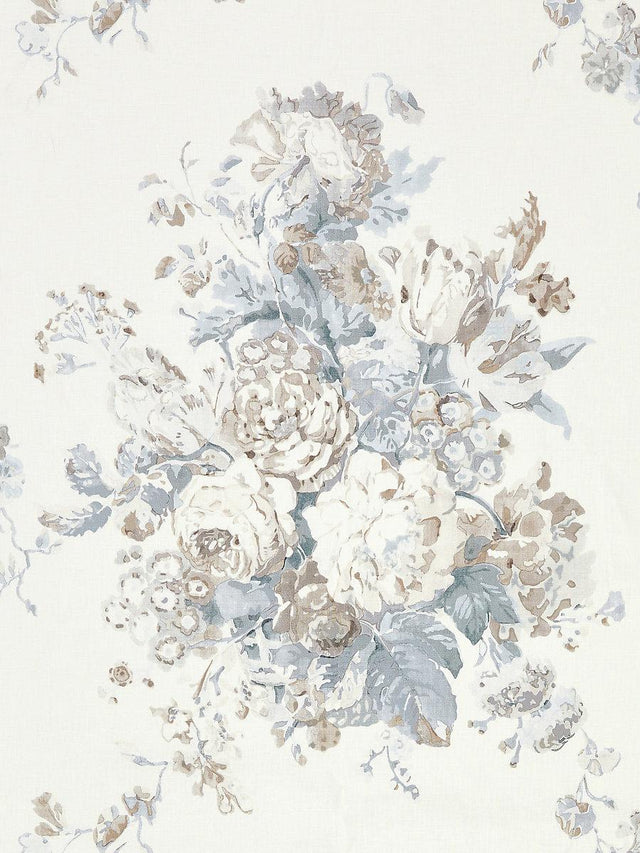 Scalamandre Sybilla Bouquet Frost Fabric