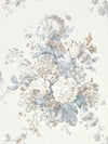 Grey Watkins Sybilla Bouquet Frost Fabric