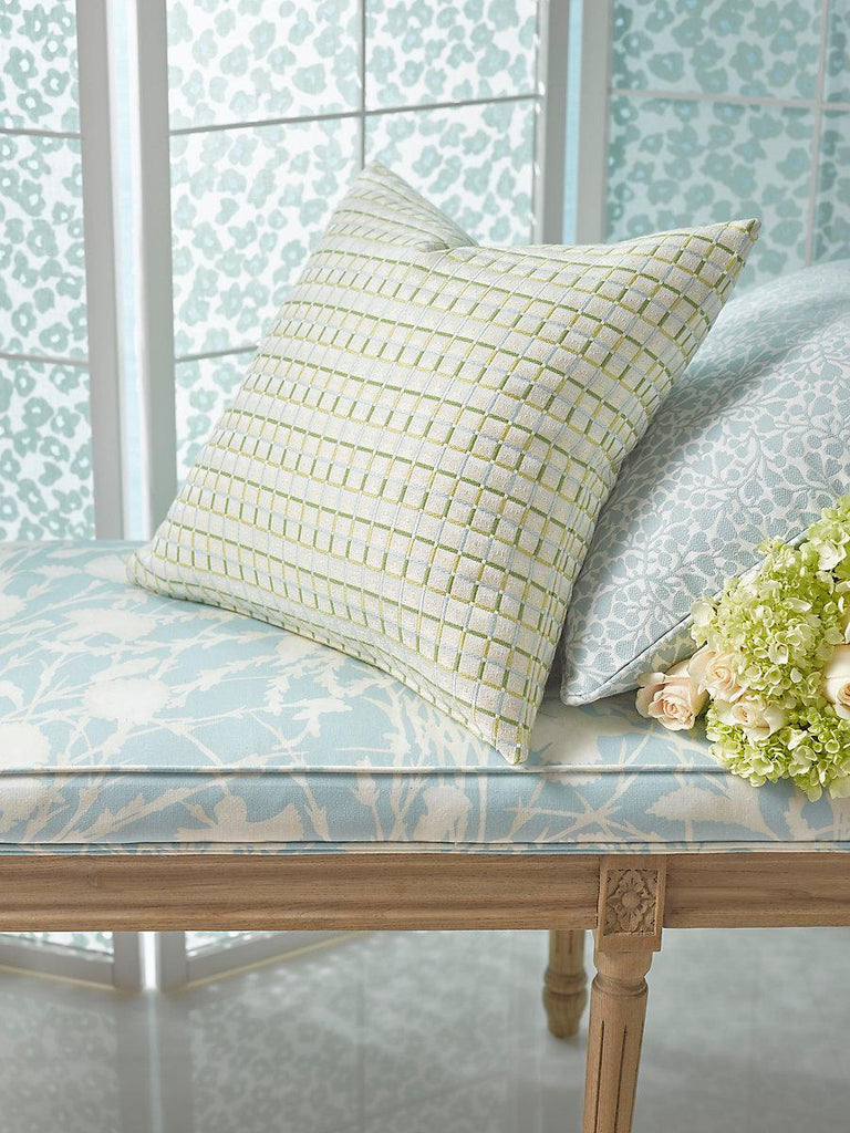 Grey Watkins Walden Weave Flower Bed Fabric