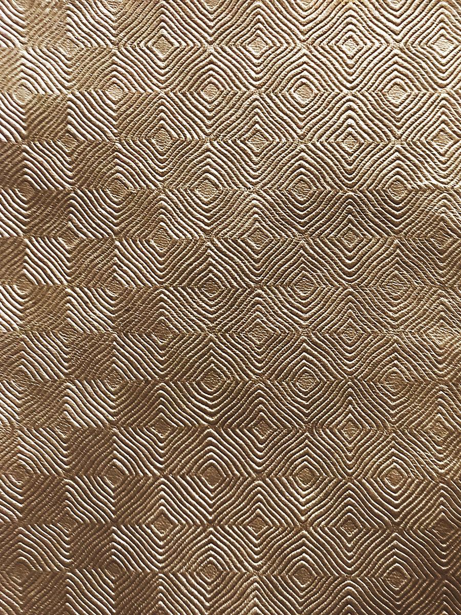 Scalamandre Cuir Mosaique Bronze Fabric