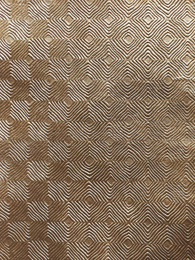 Scalamandre Cuir Mosaique Bronze Fabric
