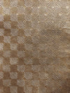 Old World Weavers Cuir Mosaique Bronze Fabric