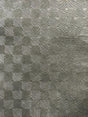 Scalamandre Cuir Mosaique Silver Fabric
