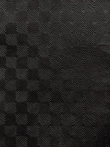 Scalamandre Cuir Mosaique Black Fabric
