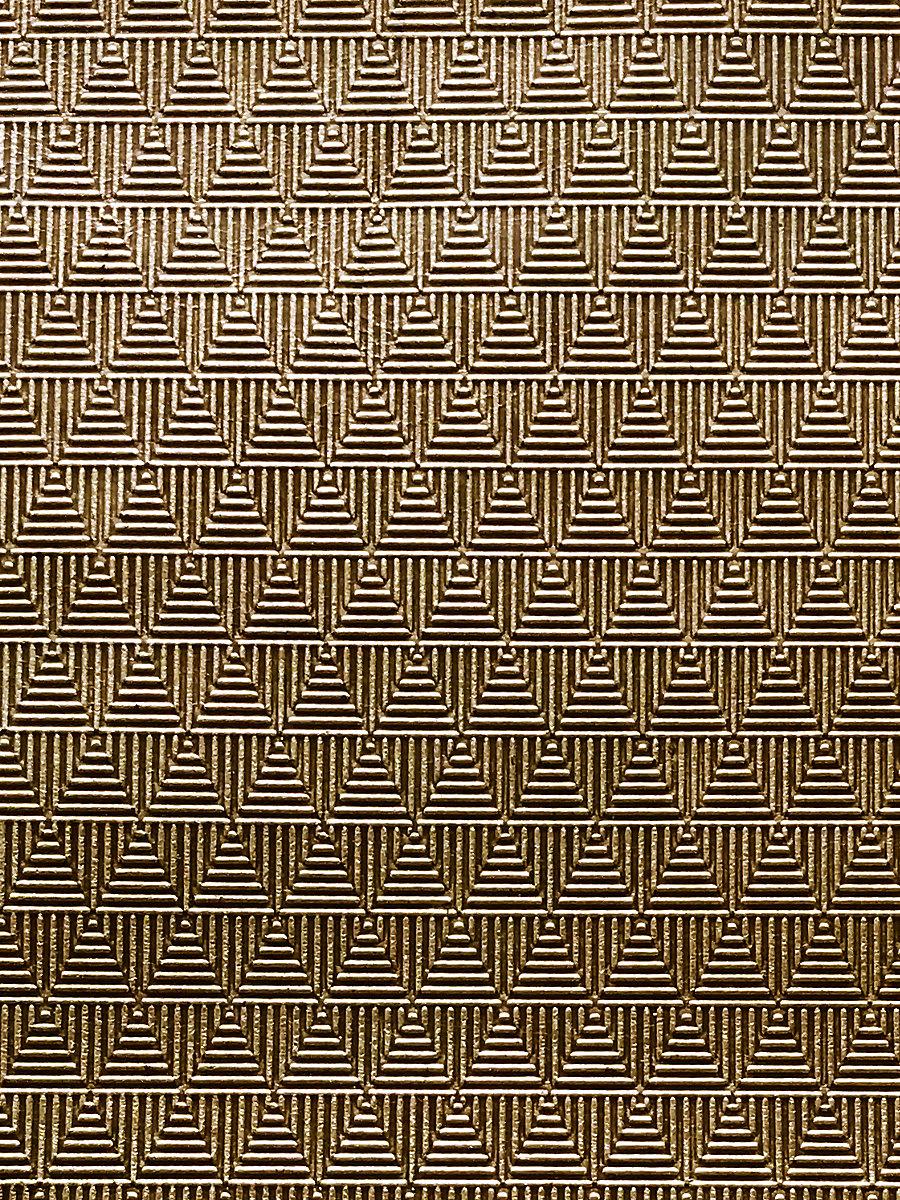 Scalamandre Cuir Delta Bronze Fabric