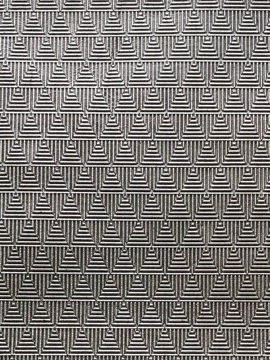Scalamandre Cuir Delta Silver Fabric
