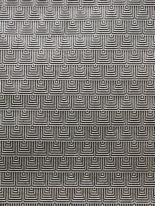 Scalamandre Cuir Delta Silver Fabric