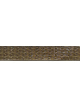 Scalamandre Cuir Relief Border Bronze Fabric