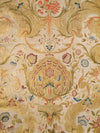 Old World Weavers Cuir Versailles White/Multi Upholstery Fabric