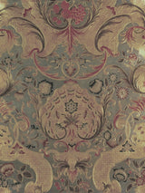 Scalamandre Cuir Versailles Green/Multi Fabric