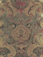 Scalamandre Cuir Versailles Green/Multi Fabric