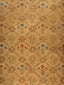 Scalamandre Cuir Chene White/Gold Fabric