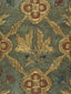 Scalamandre Cuir Chene Light Green/Gold Fabric