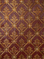 Scalamandre Cuir Resille Red/Gold Fabric