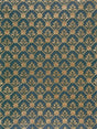 Scalamandre Cuir Resille Green/Gold Fabric