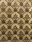 Scalamandre Cuir Resille White/Gold Fabric