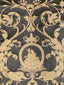 Scalamandre Delfini Nero Fabric