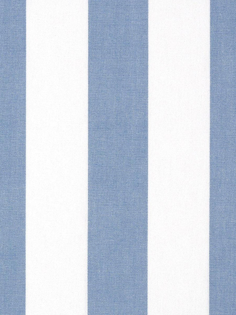 Old World Weavers Poker Stripe Blue Fabric