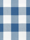 Old World Weavers Poker Large Plaid Blue Drapery Fabric