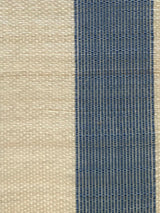 Scalamandre Fredericksborg Horsehair Cream / Blue Fabric
