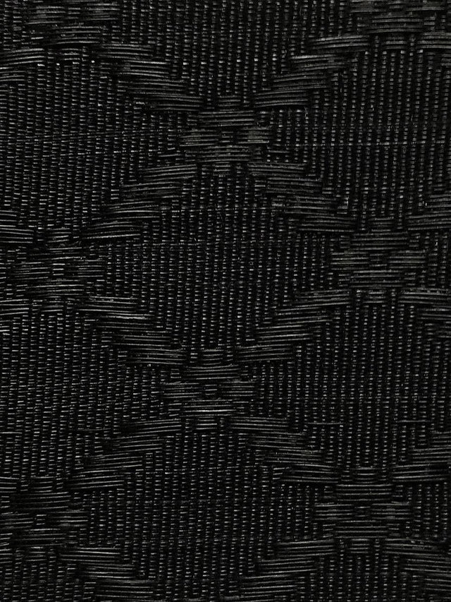 Scalamandre Jutland Horsehair Black Fabric