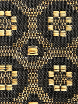 Scalamandre Holstein Horsehair Beige / Black Fabric