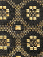 Scalamandre Holstein Horsehair Beige / Black Fabric