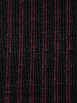 Scalamandre Tarpan Horsehair Red / Black Fabric