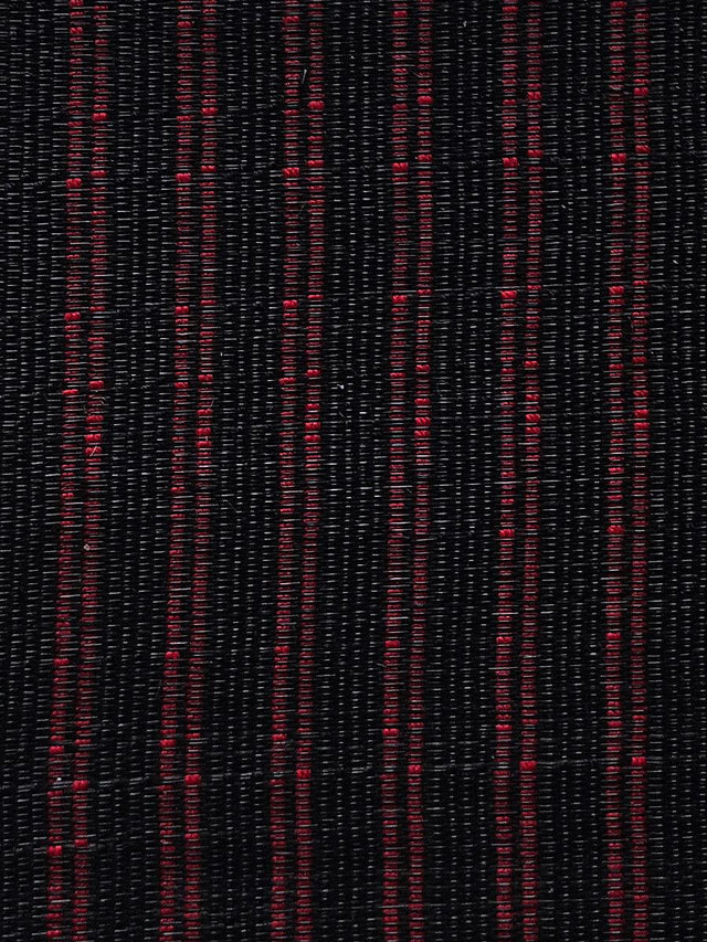 Scalamandre Tarpan Horsehair Red / Black Fabric
