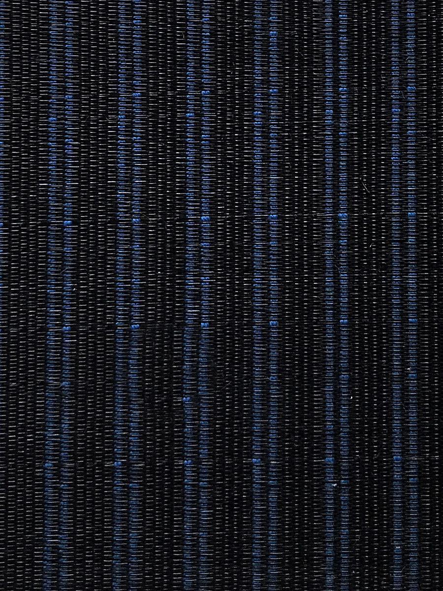 Scalamandre Tarpan Horsehair Blue / Black Fabric