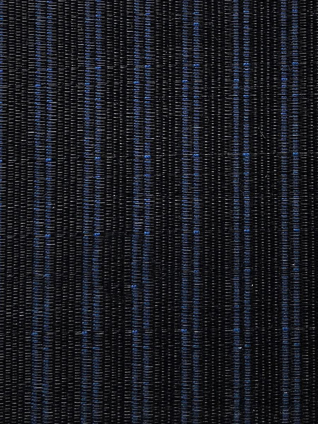Scalamandre Tarpan Horsehair Blue / Black Fabric
