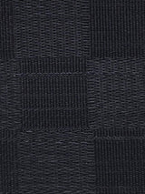 Scalamandre Dales Checkerboard Horsehair Black Fabric