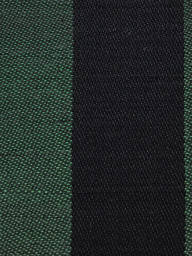 Scalamandre Breton Horsehair Green / Black Fabric