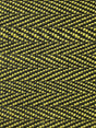 Scalamandre Milzig Herringbone | Horsehair Chartreuse / Black Fabric