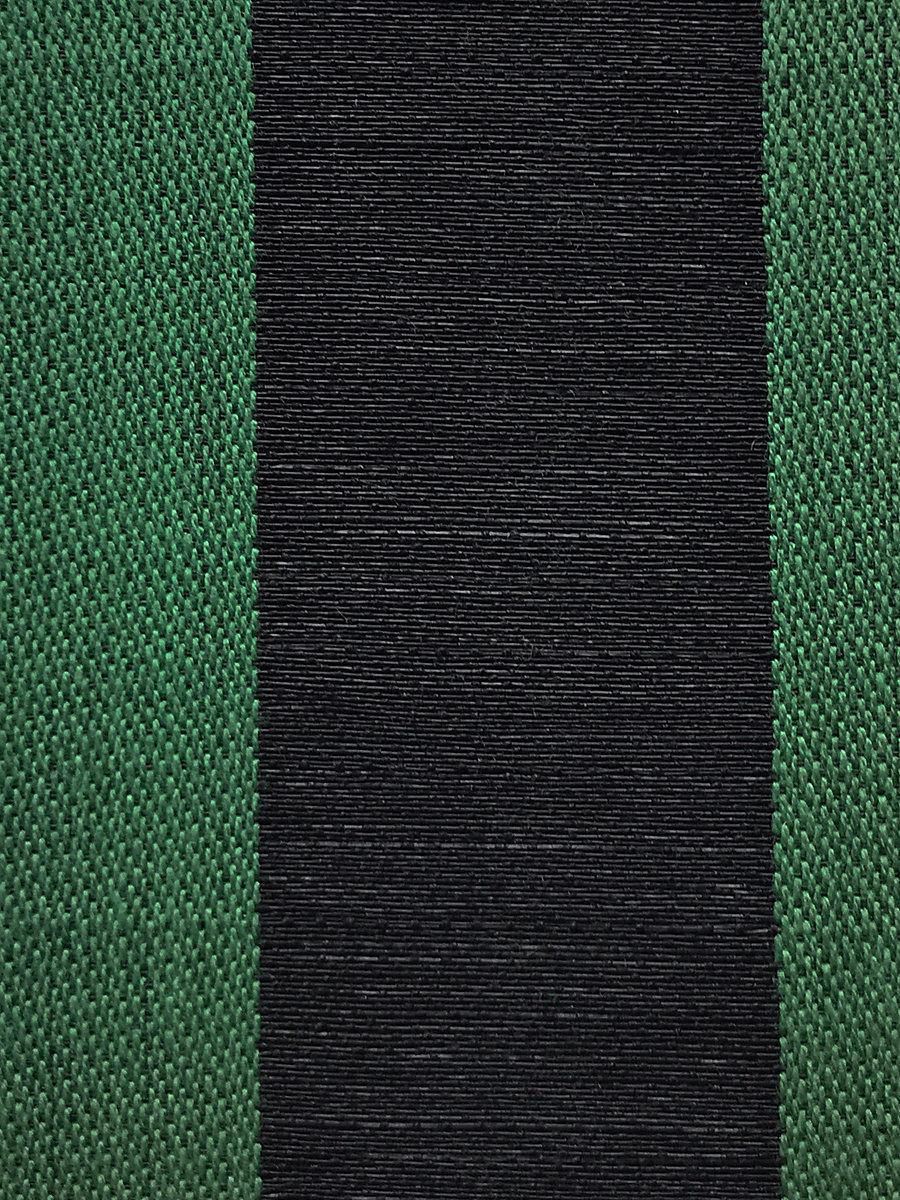 Scalamandre Breton Horsehair Black / Green Fabric