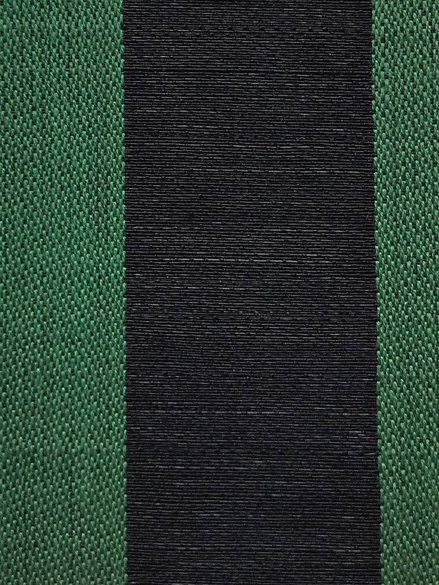 Scalamandre Breton Horsehair Black / Green Fabric