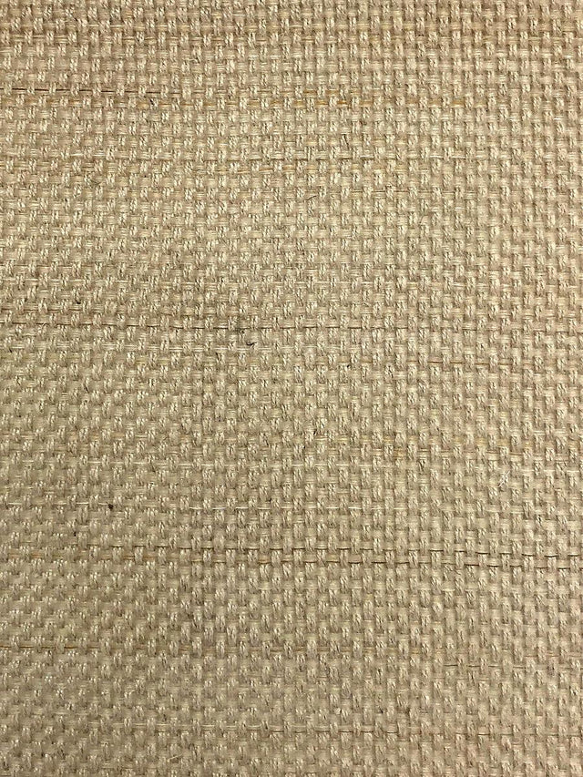Scalamandre Selle Ii Horsehair Natural Linen / White Fabric