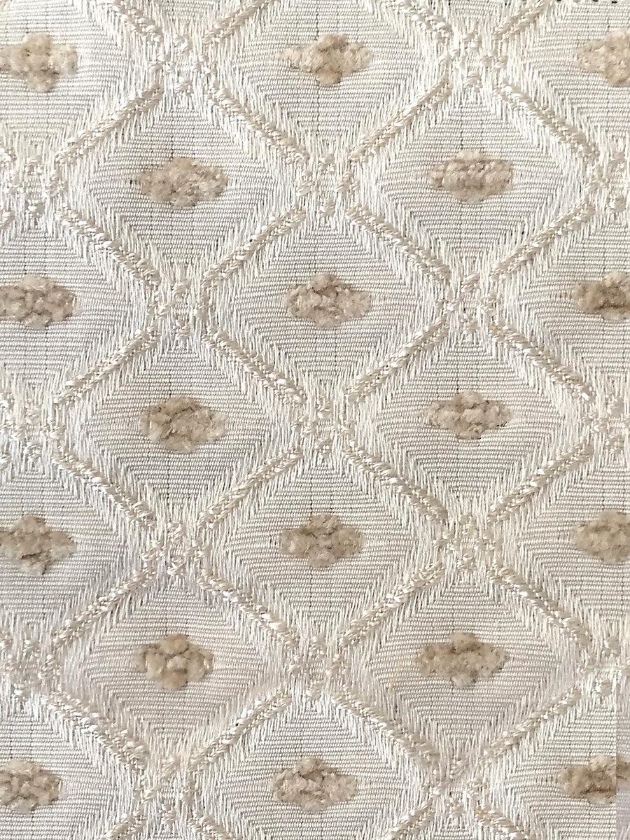 Scalamandre Jewel Tones Ivory Fabric